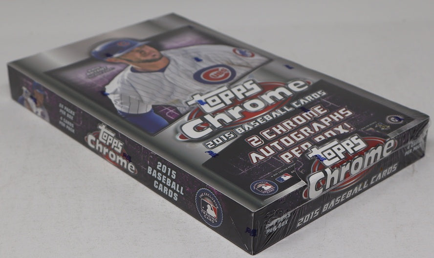 2015 Topps Chrome Baseball Box (Hobby)