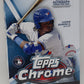 2019 Topps Chrome Baseball Box (Hobby) (24/4)