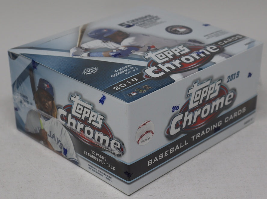 2019 Topps Chrome Baseball Jumbo Box (HTA) (12/13)