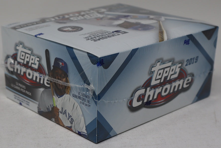 2019 Topps Chrome Baseball Jumbo Box (HTA) (12/13)