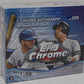 2020 Topps Chrome Baseball Jumbo Box (Hobby) (12/13)