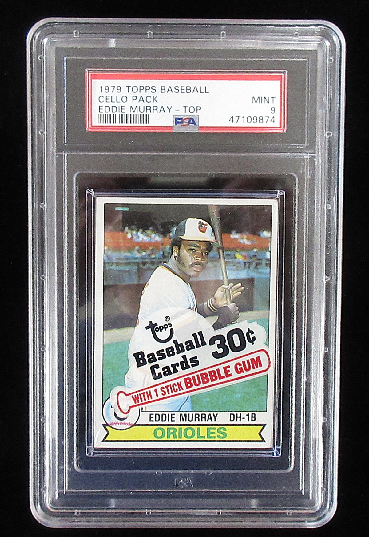 1979 Topps Baseball Unopened Cello Pack (Murray Top) PSA 9 *9874