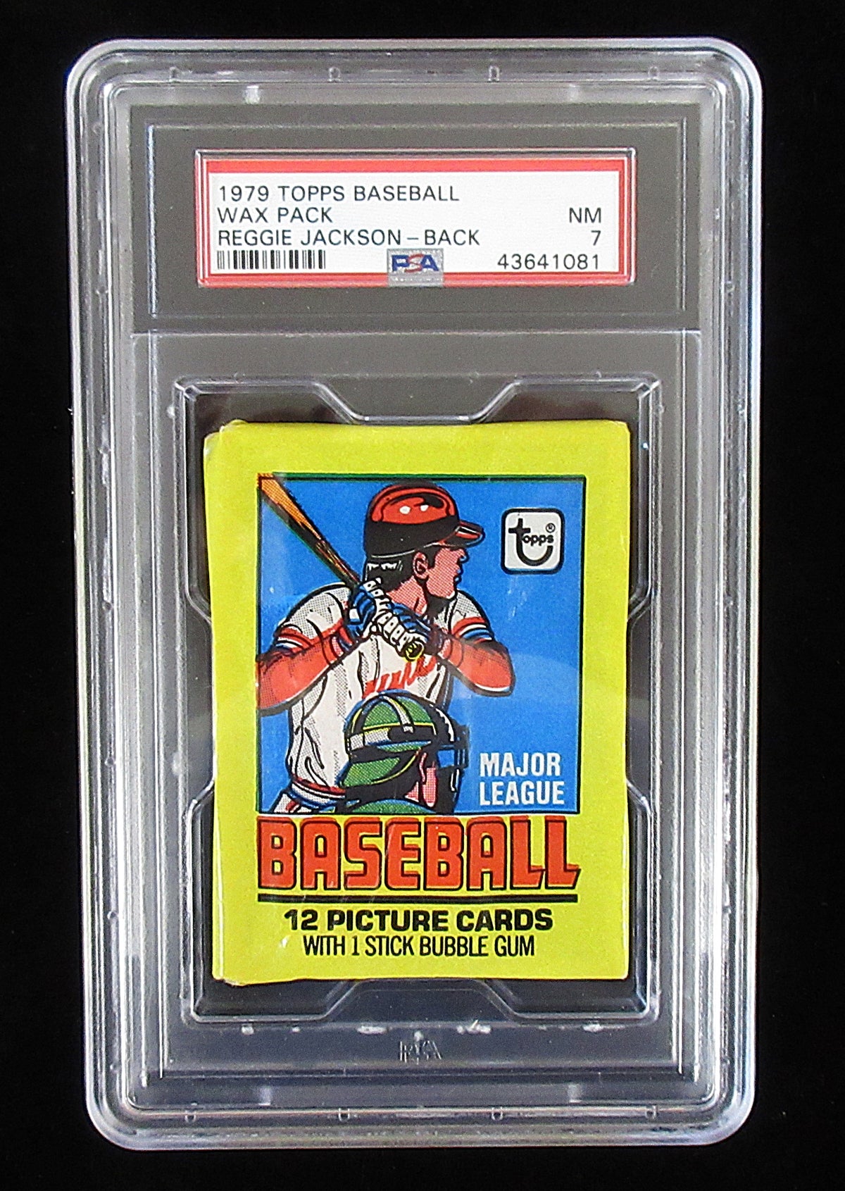 1979 Topps Baseball Unopened Wax Pack (Jackson Back) PSA 7 *1081