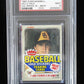 1983 Fleer Baseball Unopened Cello Pack (Ripken Jr. Back) PSA 9 *8341