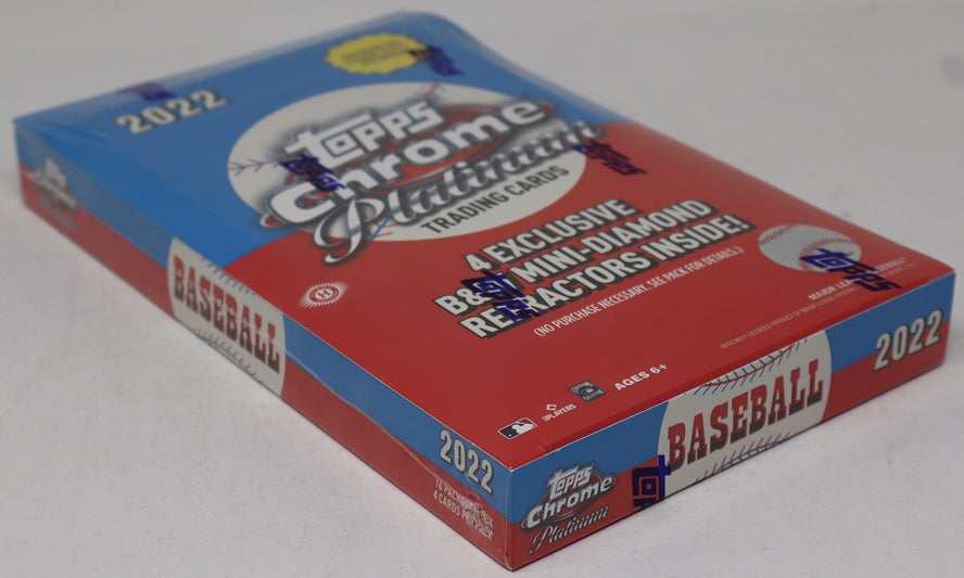 2022 Topps Chrome Platinum Anniversary Baseball Lite Box (Hobby) (16/4)