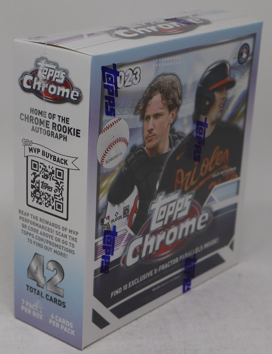 2023 Topps Chrome Baseball Mega Box (7/6)
