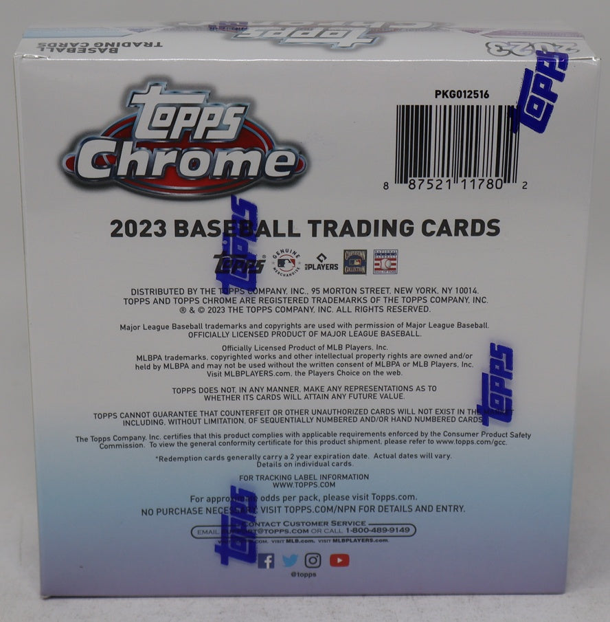 2023 Topps Chrome Baseball Mega Box (7/6)