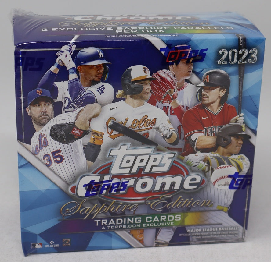 2023 Topps Chrome Baseball Sapphire Edition Box (Hobby) (8/4)