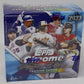 2023 Topps Chrome Baseball Sapphire Edition Box (Hobby) (8/4)