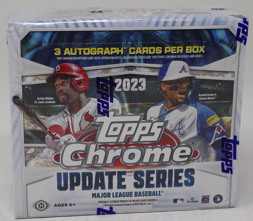 2023 Topps Chrome Baseball Update Series Jumbo Box (Hobby) (12/13)