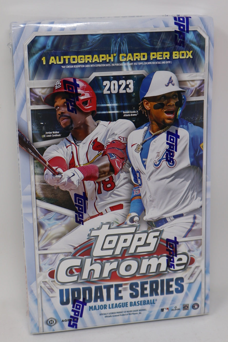 2023 Topps Chrome Baseball Update Series Box (Hobby) (24/4)