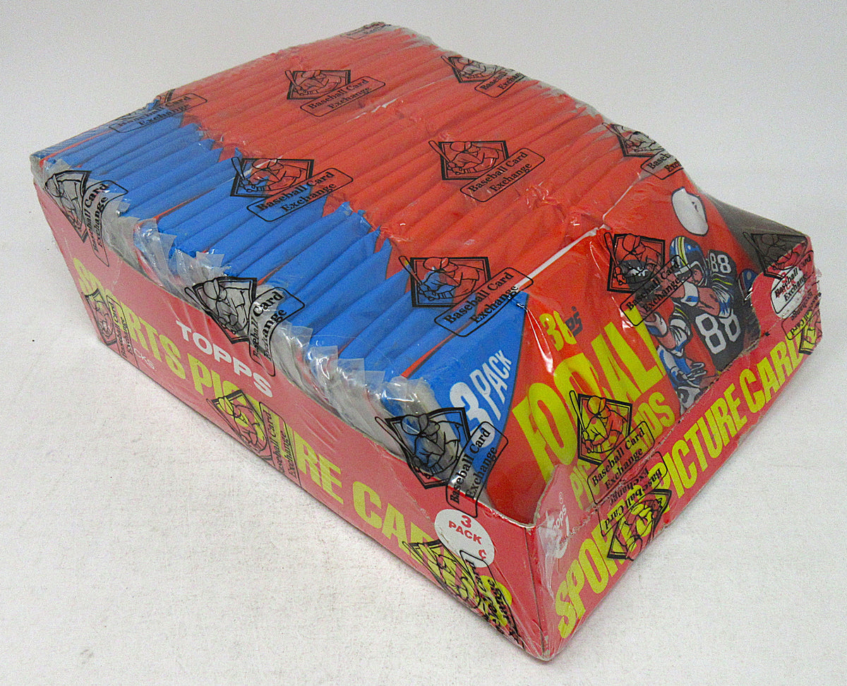 1982 Topps Football Unopened Grocery Rack Box (24/3) (BBCE)
