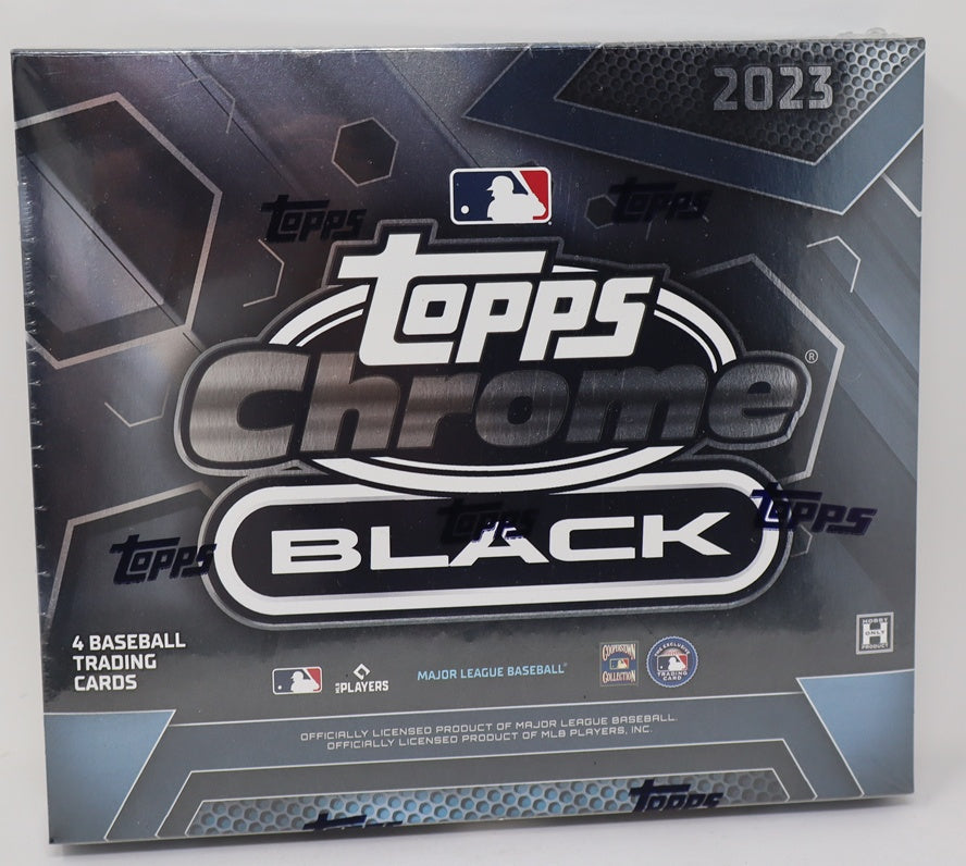 2023 Topps Chrome Black Baseball Box (Hobby) (4 Cards)