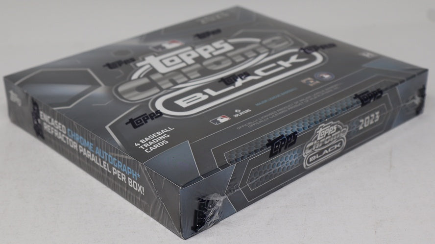 2023 Topps Chrome Black Baseball Box (Hobby) (4 Cards)