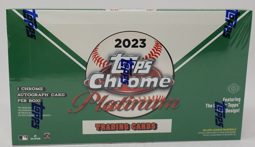 2023 Topps Chrome Baseball Platinum Anniversary Box (Hobby) (24/4)