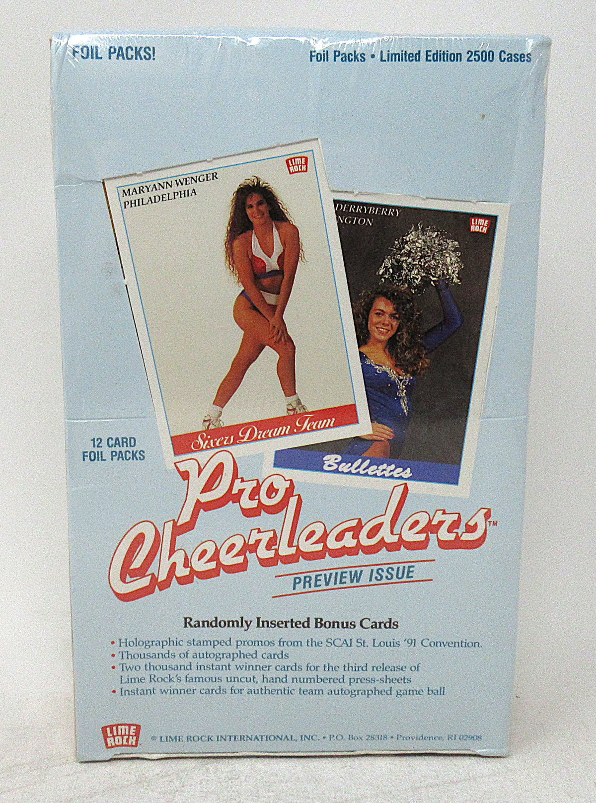 1991 Lime Rock Pro Cheerleaders Box (36/12)