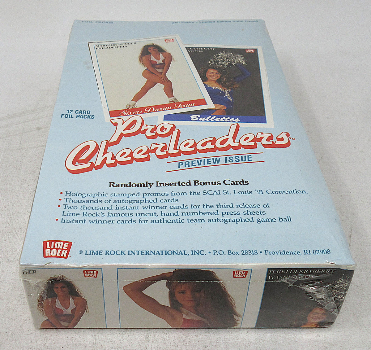 1991 Lime Rock Pro Cheerleaders Box (36/12)