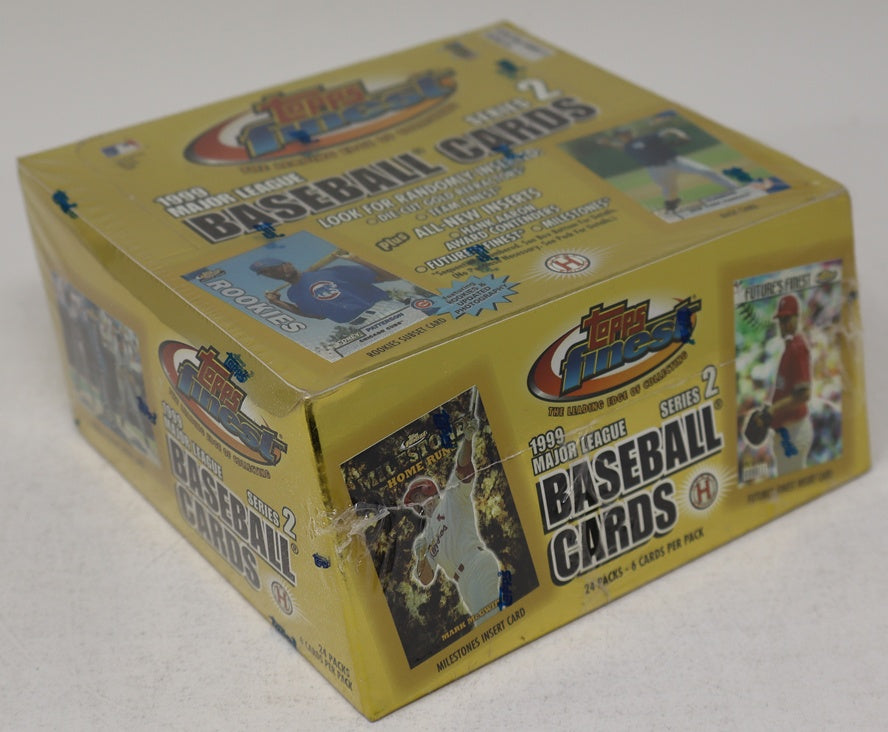 1999 Topps Finest Baseball Series 2 Box (Hobby) (24/6)