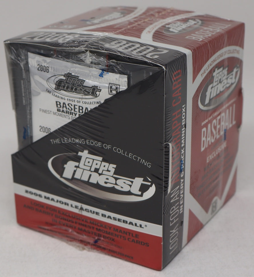 2006 Topps Finest Baseball Box (Hobby) (3/6/5)