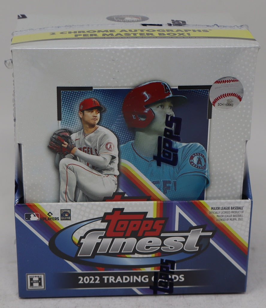 2022 Topps Finest Baseball Box (Hobby) (2/5/6)