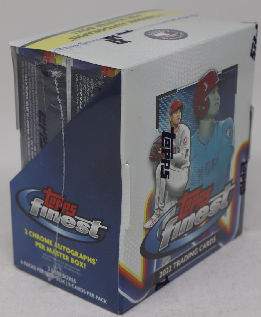 2022 Topps Finest Baseball Box (Hobby) (2/5/6)