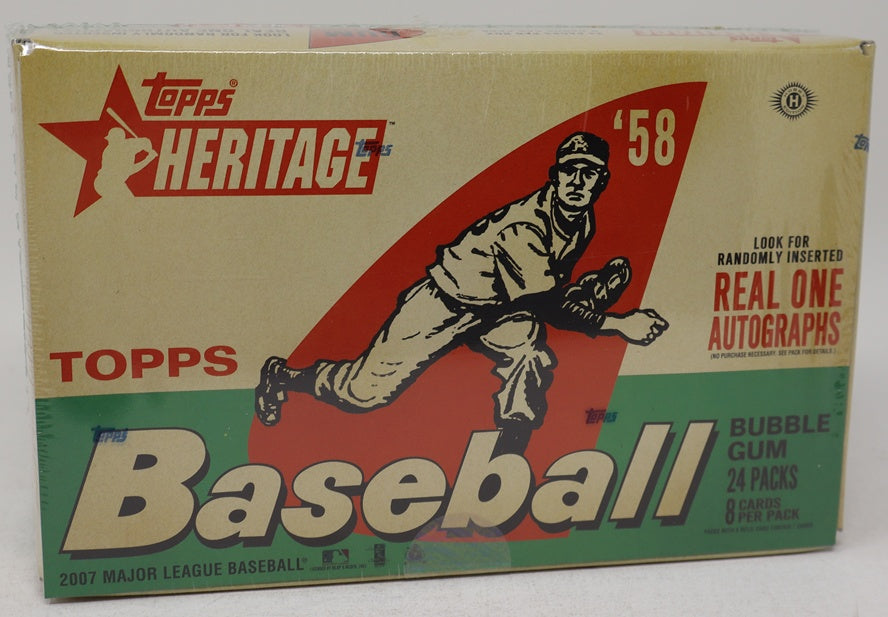2007 Topps Heritage Baseball Box (Hobby) (24/8)