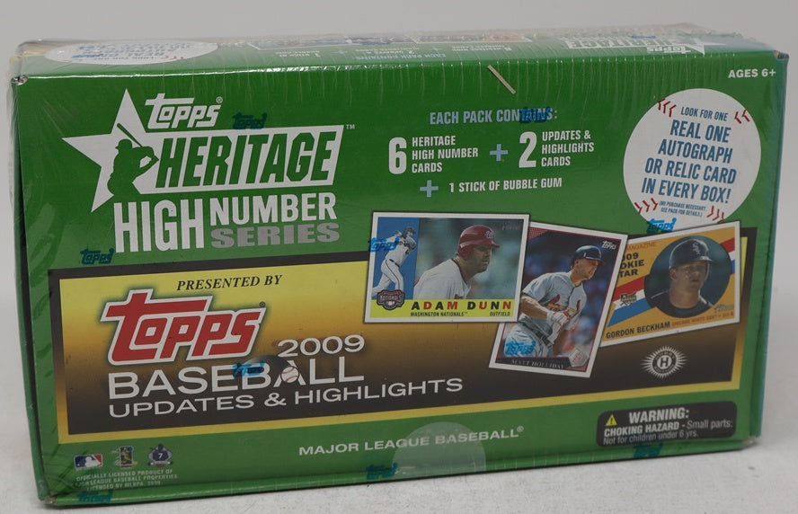 2009 Topps Heritage High Number Baseball Box (Hobby) (24/8)