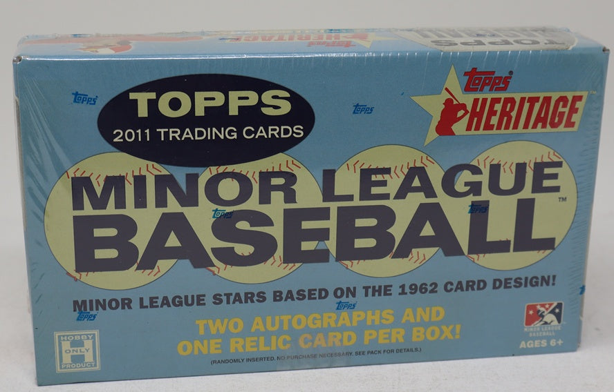 2011 Topps Heritage Minor League Baseball Box (Hobby) (24/9)