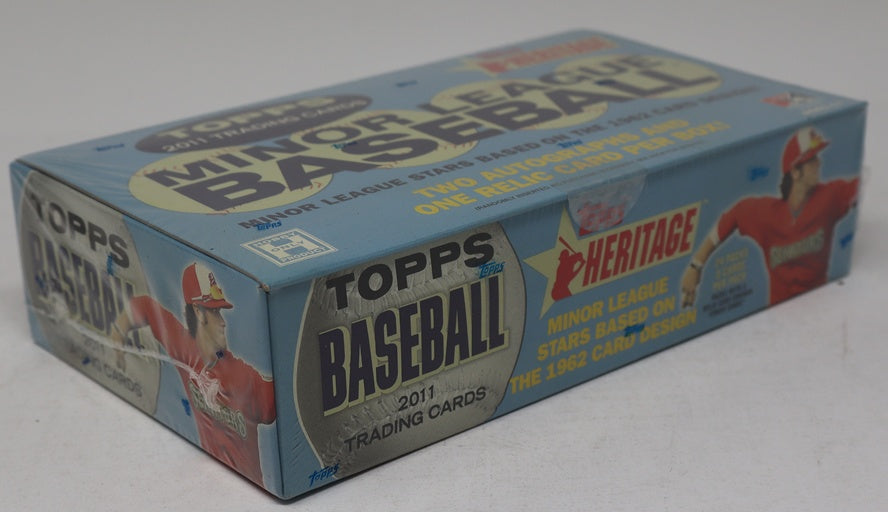 2011 Topps Heritage Minor League Baseball Box (Hobby) (24/9)