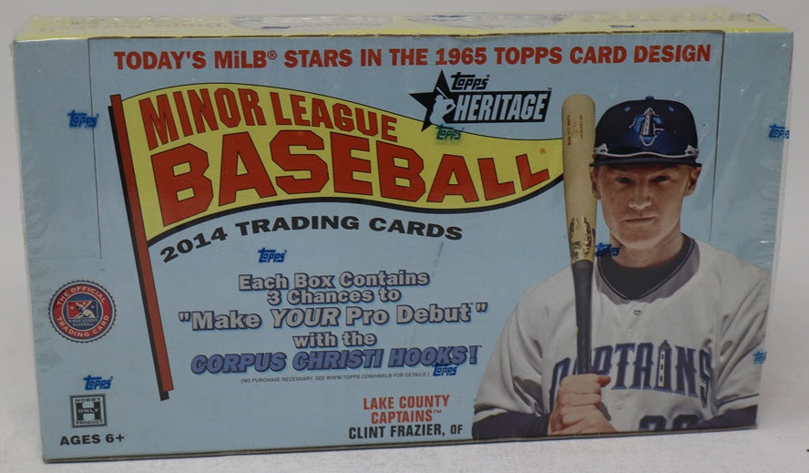 2014 Topps Heritage Minor League Baseball Box (Hobby) (24/9)
