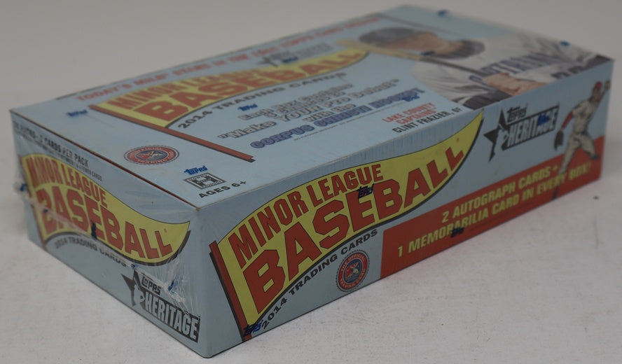 2014 Topps Heritage Minor League Baseball Box (Hobby) (24/9)
