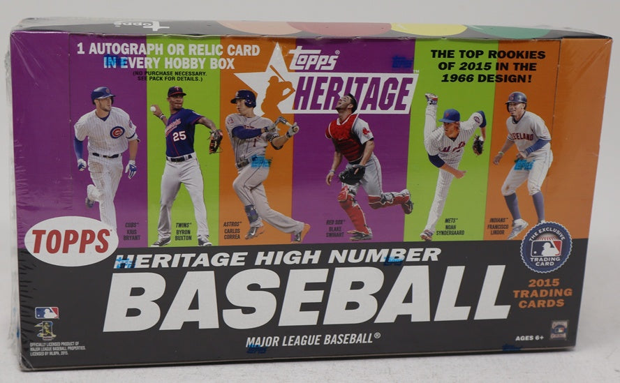 2015 Topps Heritage High Number Baseball Box (Hobby) (24/9)