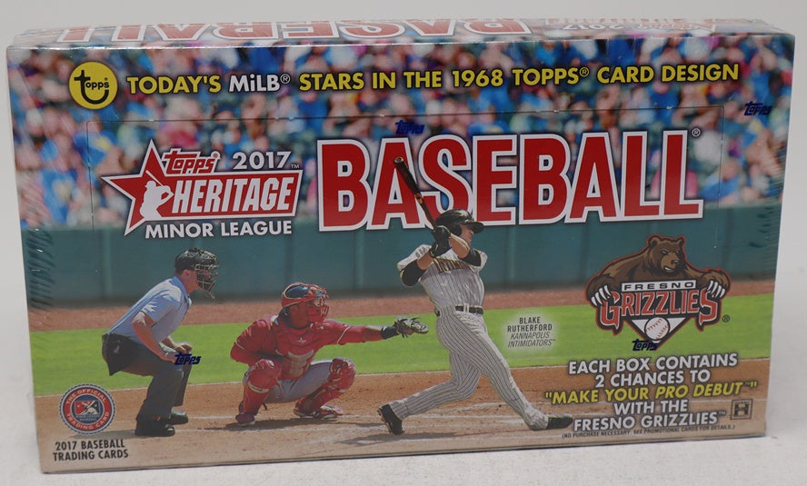 2017 Topps Heritage Minor League Baseball Box (Hobby) (18/8)
