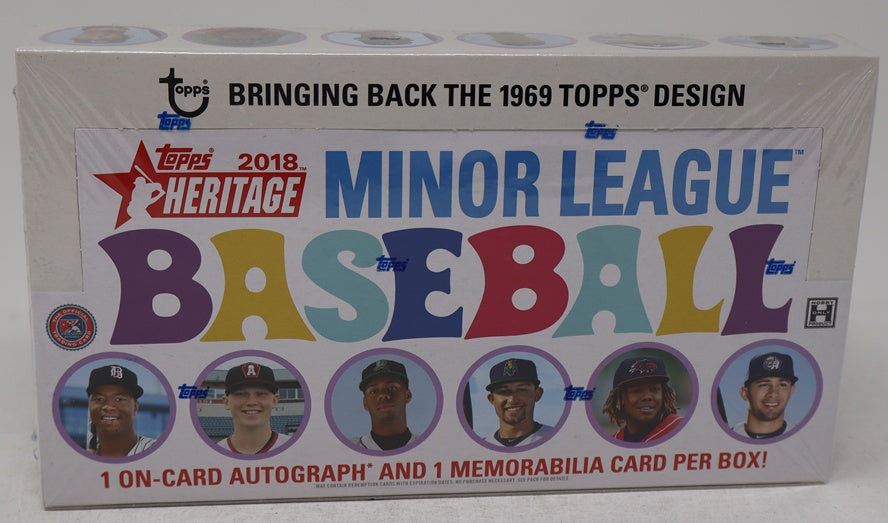 2018 Topps Heritage Minor League Baseball Box (Hobby) (18/8)