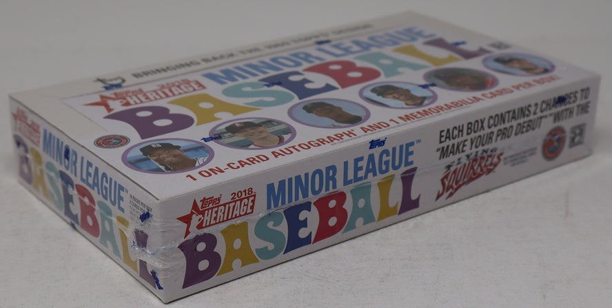 2018 Topps Heritage Minor League Baseball Box (Hobby) (18/8)