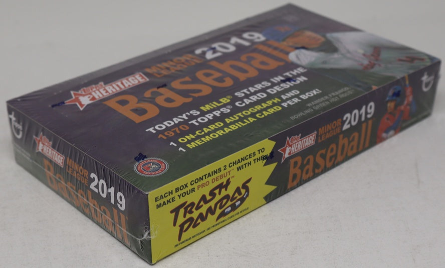 2019 Topps Heritage Minor League Baseball Box (Hobby) (18/8)