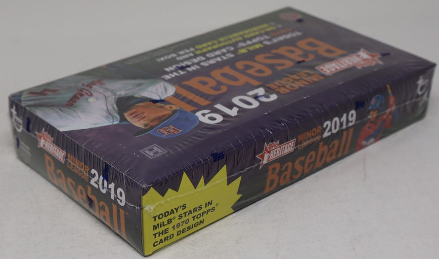 2019 Topps Heritage Minor League Baseball Box (Hobby) (18/8)