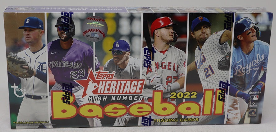 2022 Topps Heritage Baseball High Number Box (Hobby) (24/9)