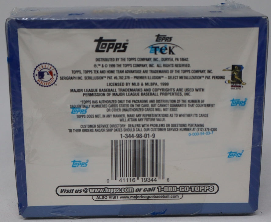 1999 Topps Tek Baseball Box (HTA) (20/4)