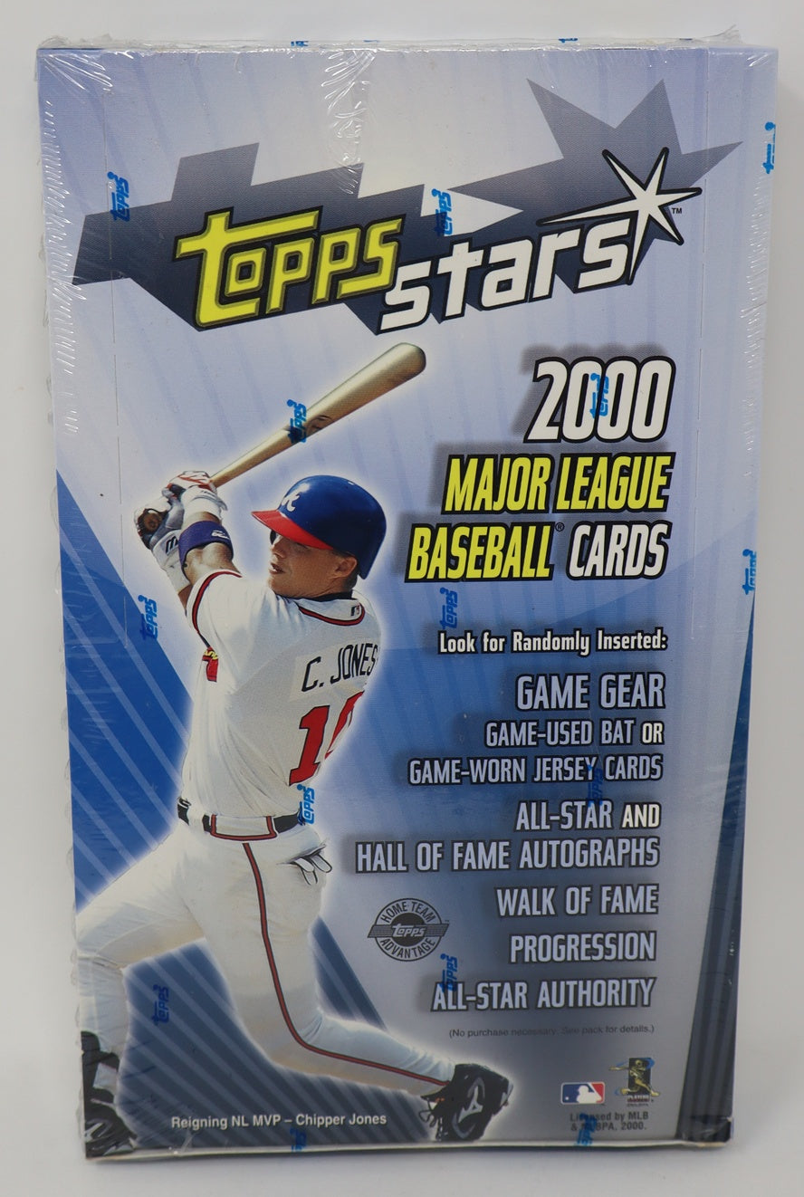 2000 Topps Stars Baseball Box (HTA)