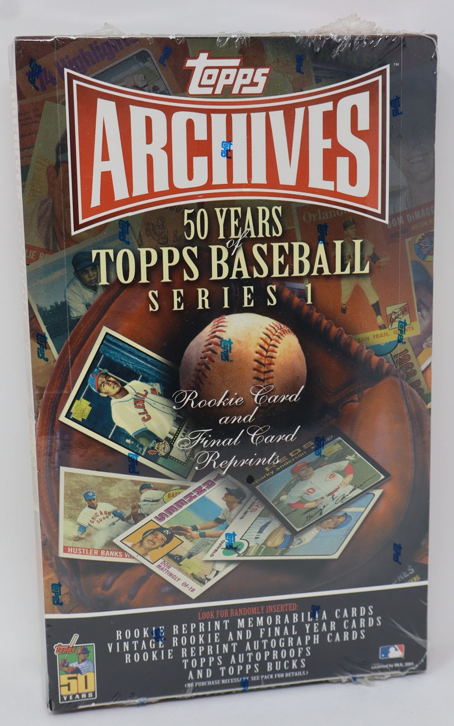 2001 Topps Archives Baseball Series 1 Box (Hobby) (20/8)