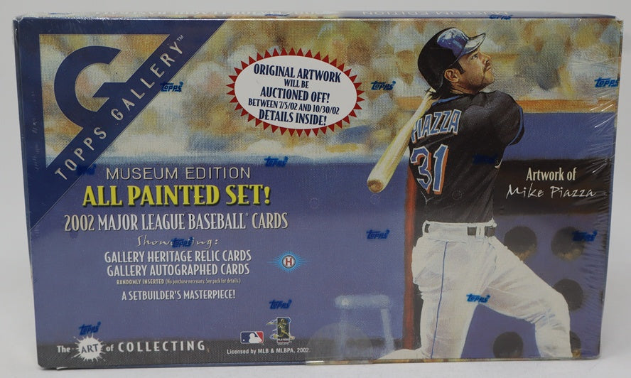 2002 Topps Gallery Baseball Museum Edition Box (Hobby) (24/8)