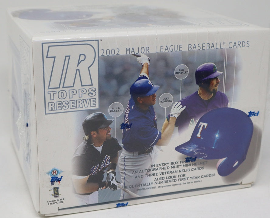2002 Topps Reserve Baseball Box (Hobby) (10/5)