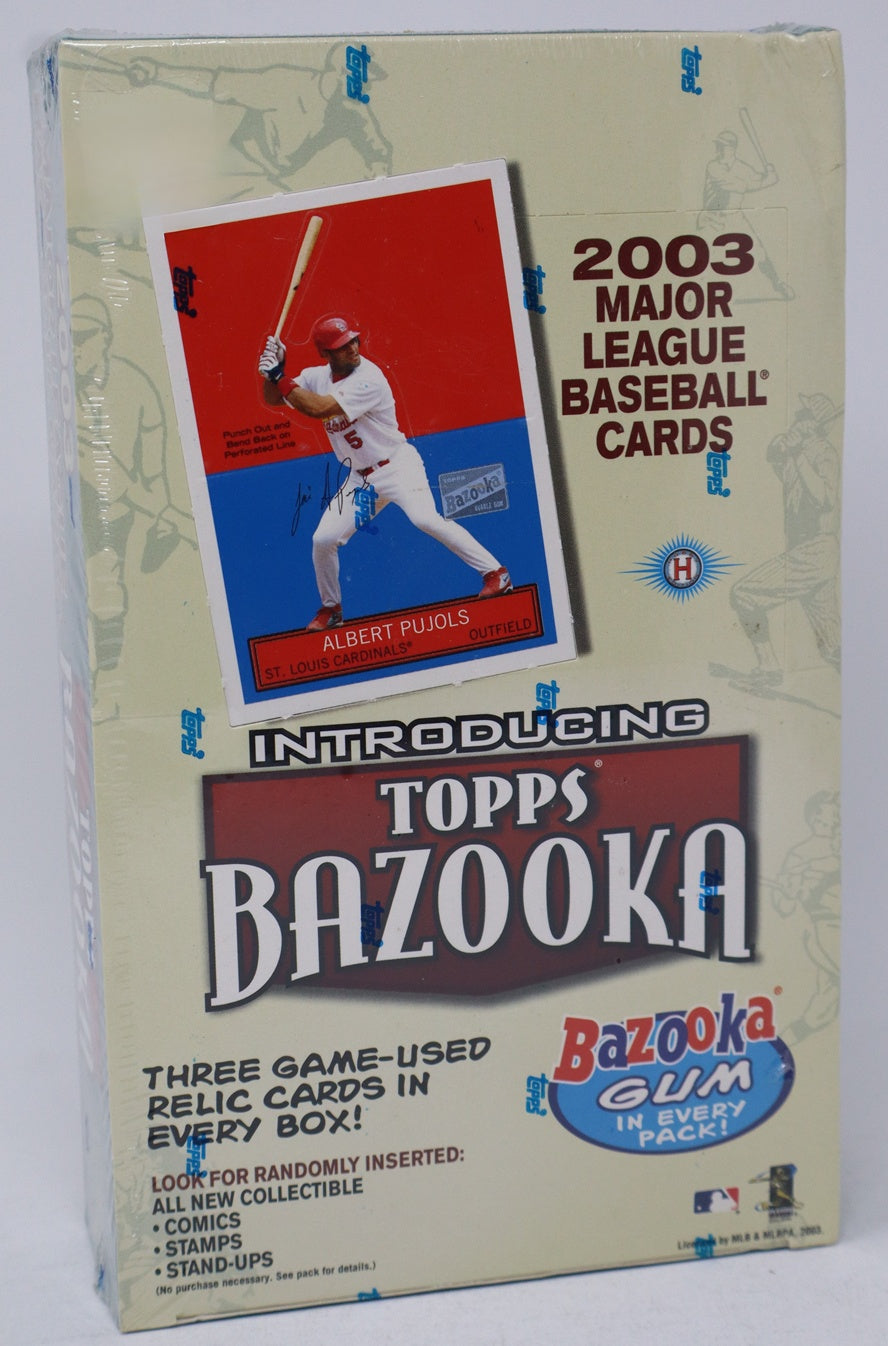 2003 Topps Bazooka Baseball Box (Hobby) (24/8)