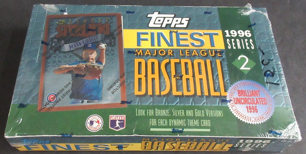 1996 Topps Finest Baseball Series 2 Box (Hobby)