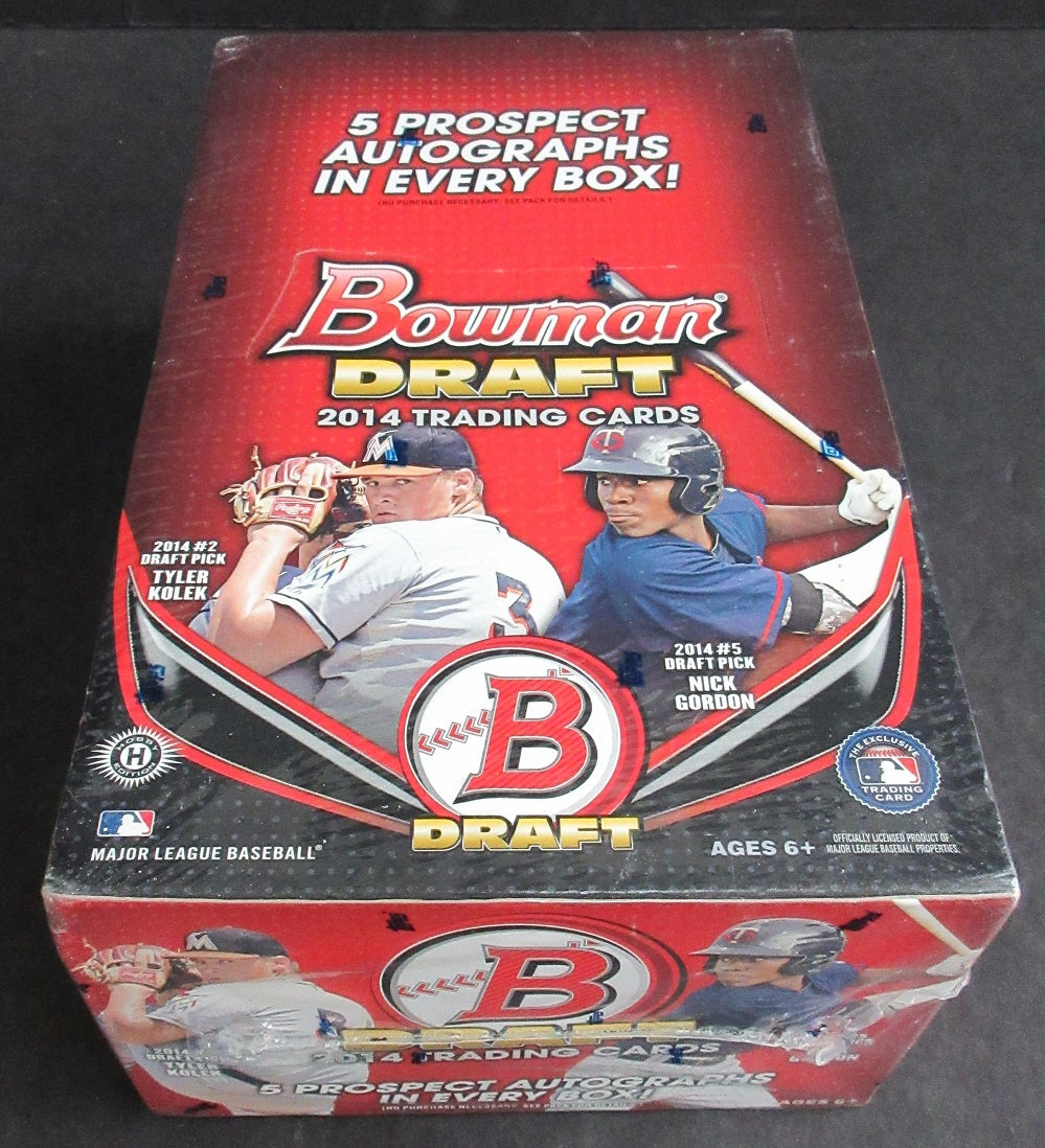 2014 Bowman Draft Baseball Super Jumbo Box (Hobby) (10/60)