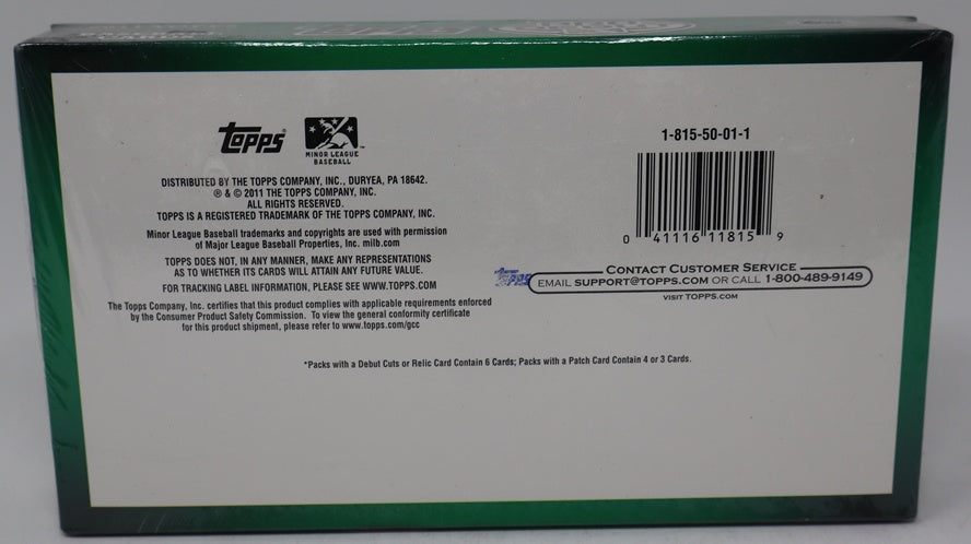 2011 Topps Pro Debut Baseball Box (Hobby) (24/8)