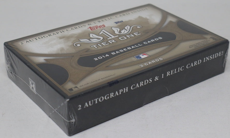 2014 Topps Tier One Baseball Box (Hobby) (1/3)