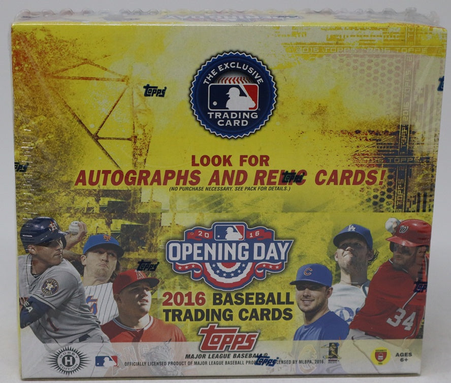 2016 Topps Opening Day Baseball Box (Hobby) (36/7)
