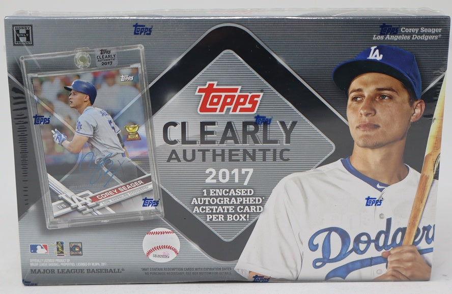 2017 Topps Clearly Authentic Baseball Box (Hobby) (1)
